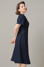 Space Material: A-Line Dress