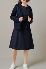 Space Material: A-Line Dress