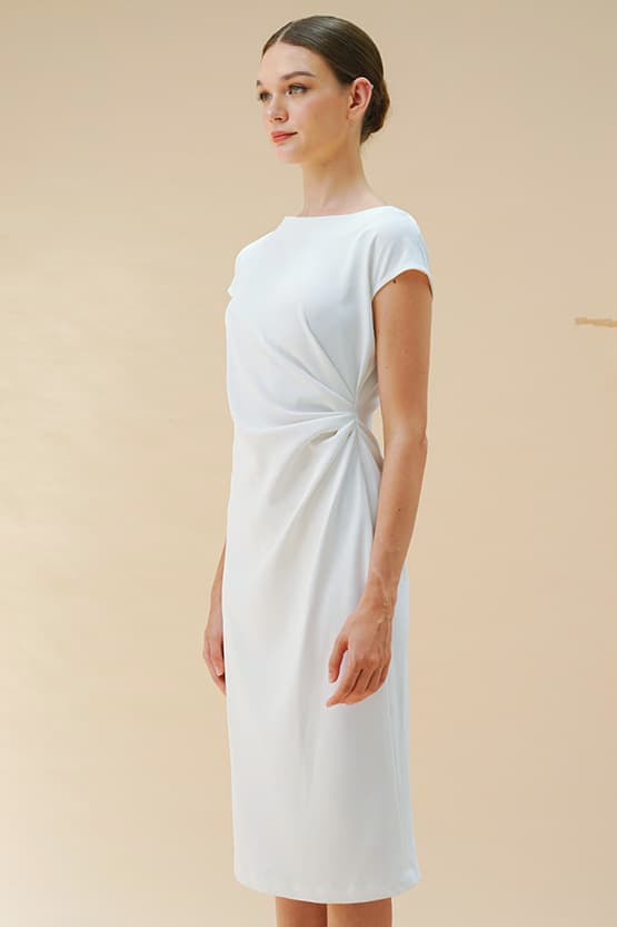 Active Cool: Active Cool White Sash T-Dress
