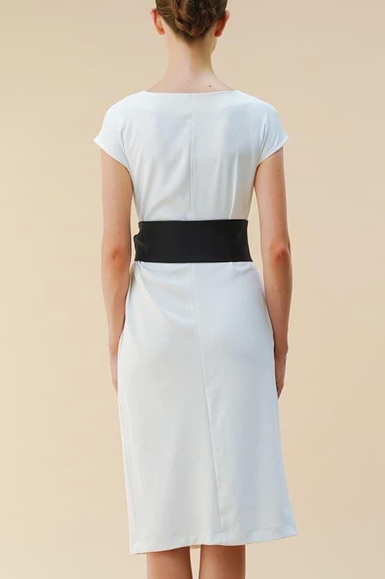 Active Cool: Active Cool White Sash T-Dress