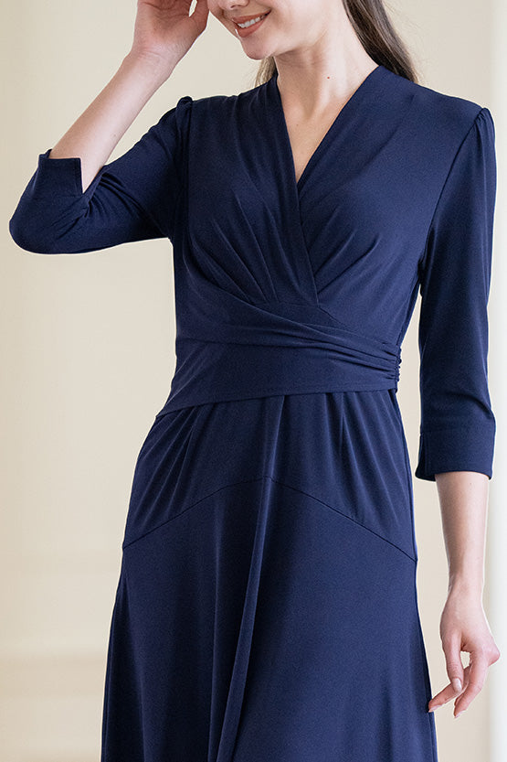4-Way Stretch: Cache-Coeur Dress