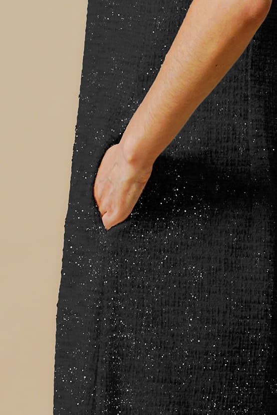 【Tweed】A-line Sack Dress