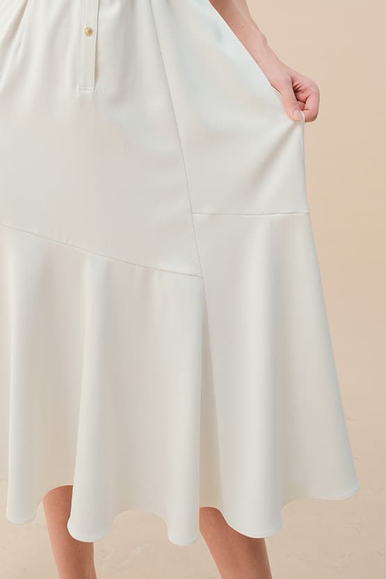 [Anti-see-through] Shirt Mermaid Dress