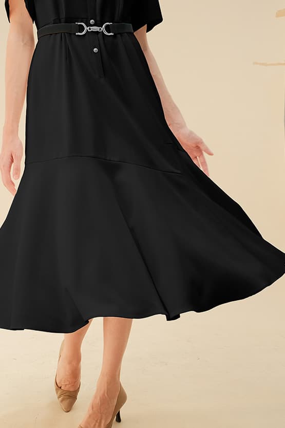 [Anti-see-through] Shirt Mermaid Dress