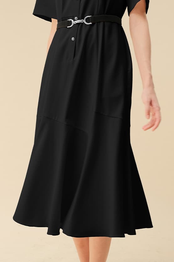 [Anti-see-through] Shirt Mermaid Dress