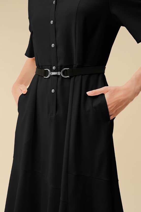 [Anti-see-through] Shirt Mermaid Dress
