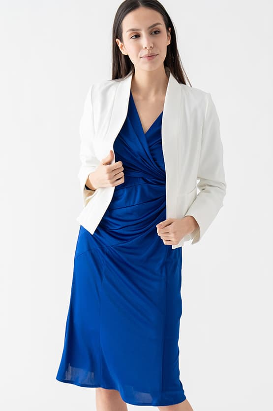 Silky Gather Dress
