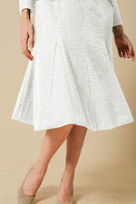 [Tweed] Zip-Up Dress