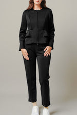 Space Material: Tapered Pants