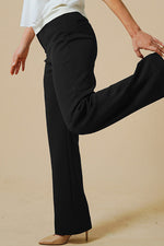 [Space Material] Straight Wide Pants