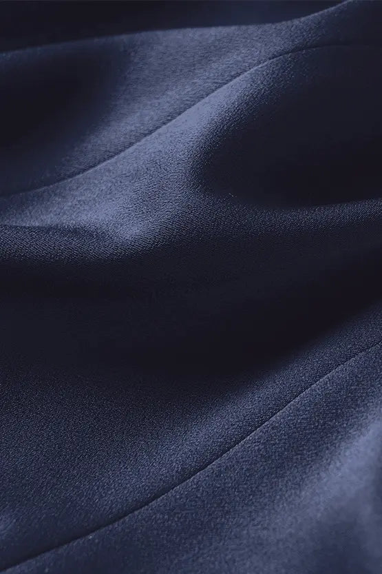 Dress Crafted from Rare, Luxurious Satin Fabric