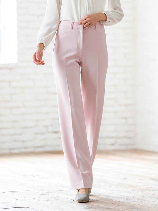 Pink Straight Pants