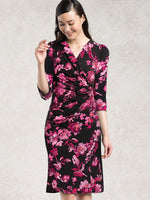 Pink Elena Gather Dress