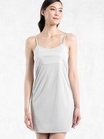 Light Gray V-Neck Camisole Dress