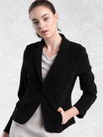 All-Season / No Lining: Black Tailored Jacket