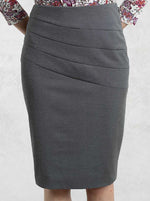 Suit Friendly: Gray Switch Skirt
