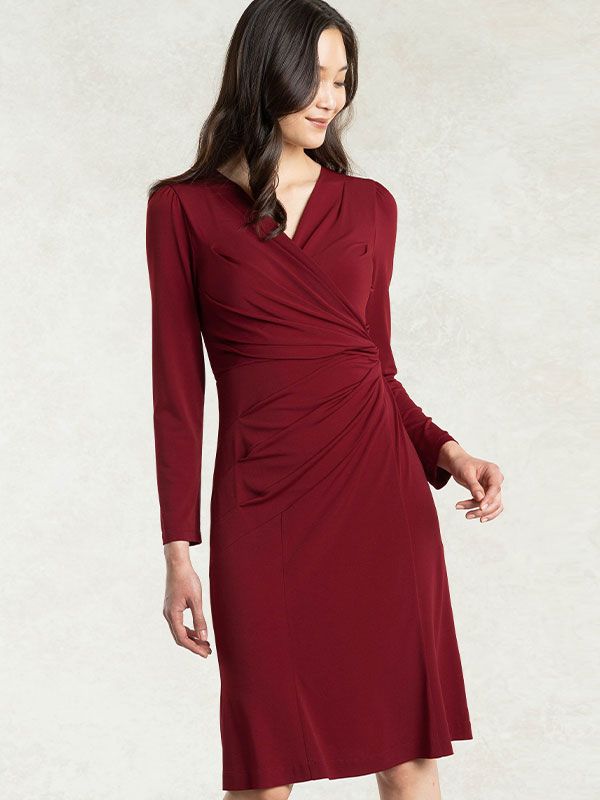 Restock!: Red Gathered Dress