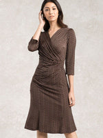 Mocha Gather Dress