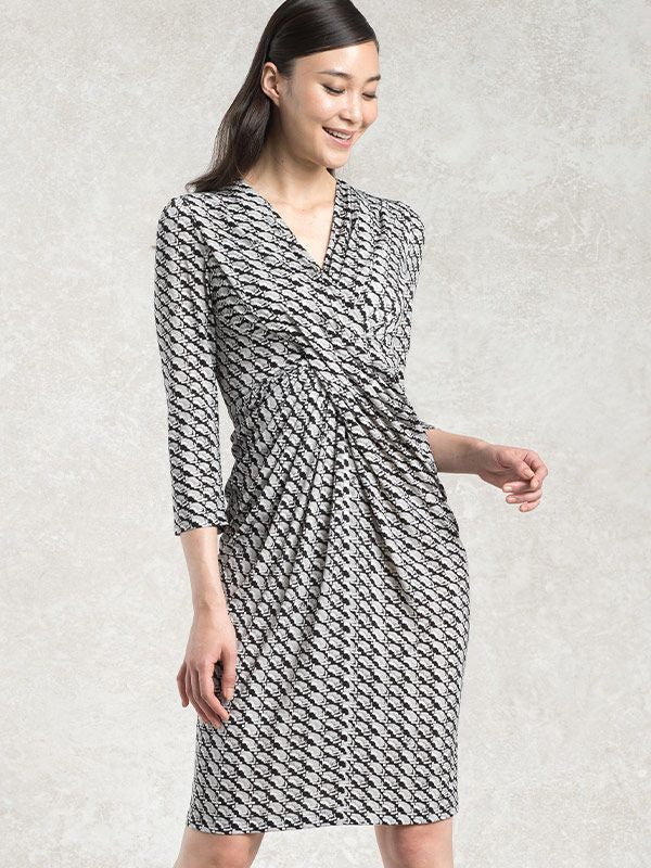 Monotone Pine Venus Dress
