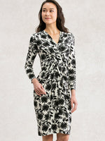 Black Gerbera Venus Dress