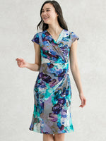 Water Flower Gather Dress