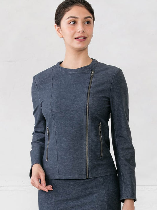 Indigo Stretch Denim Riders Jacket