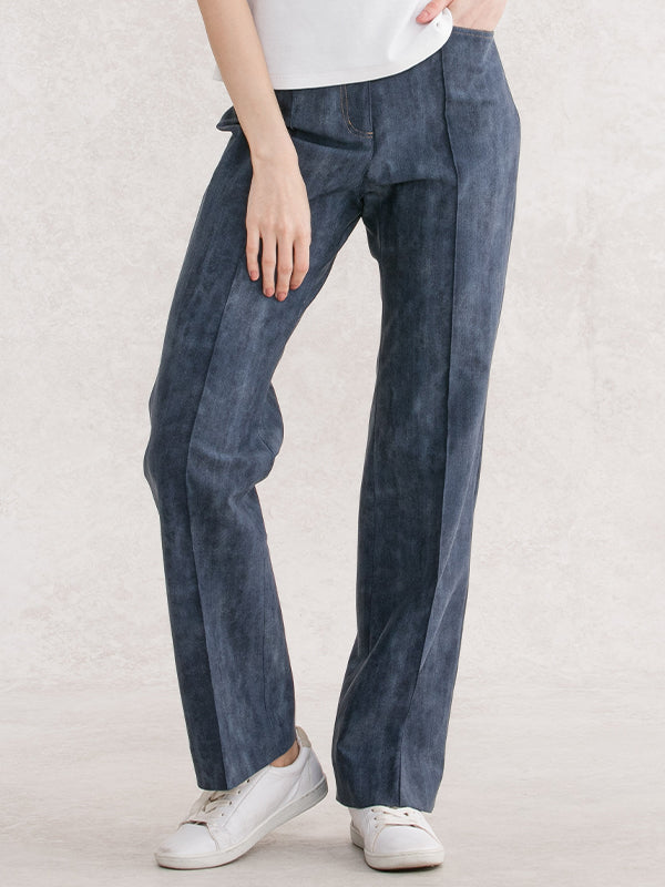 Blue Stretch Air Denim Pants
