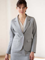 Light Gray Tailored Jacket