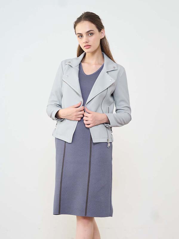 Noble Gray Stretch Riders Jacket