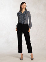Setup: Black Tucked Pants