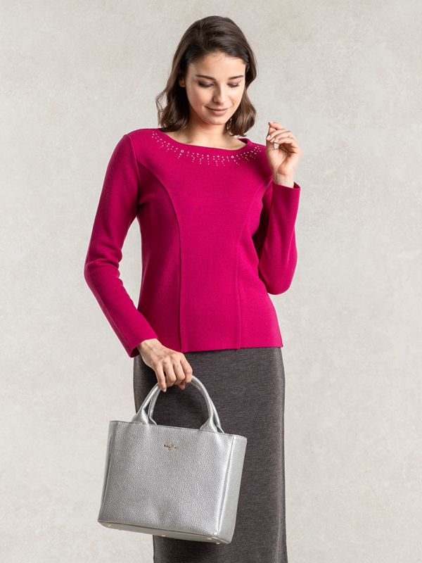 Cherry Pink Bijou Top