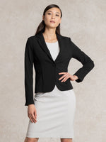 All-Season / No Lining: Black Tailored Jacket