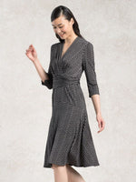 Black Beans Cache-Coeur Dress