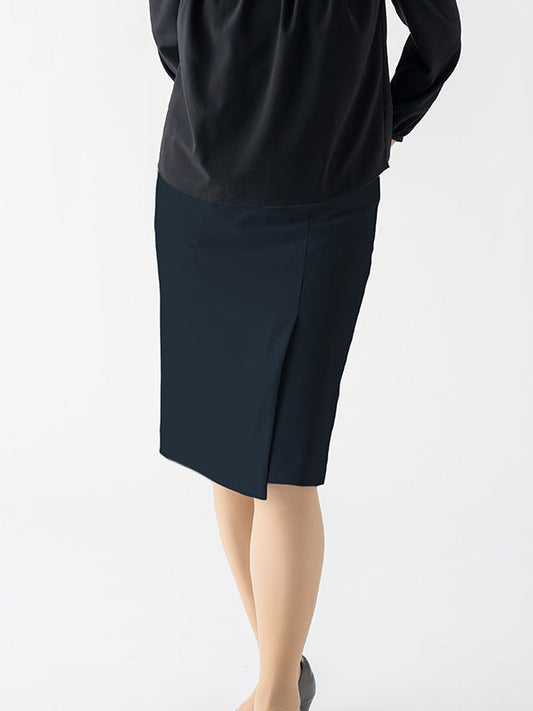Active Cool: Dark Navy Wrap Skirt
