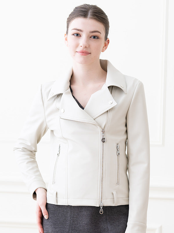Ivory Stretch Riders Jacket