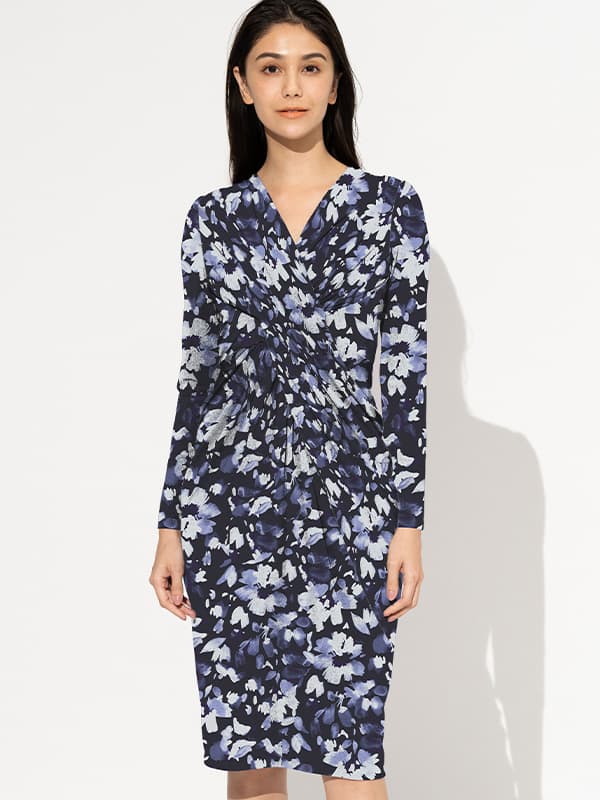 Navy Bella Venus Dress (with anti-static petticoat)