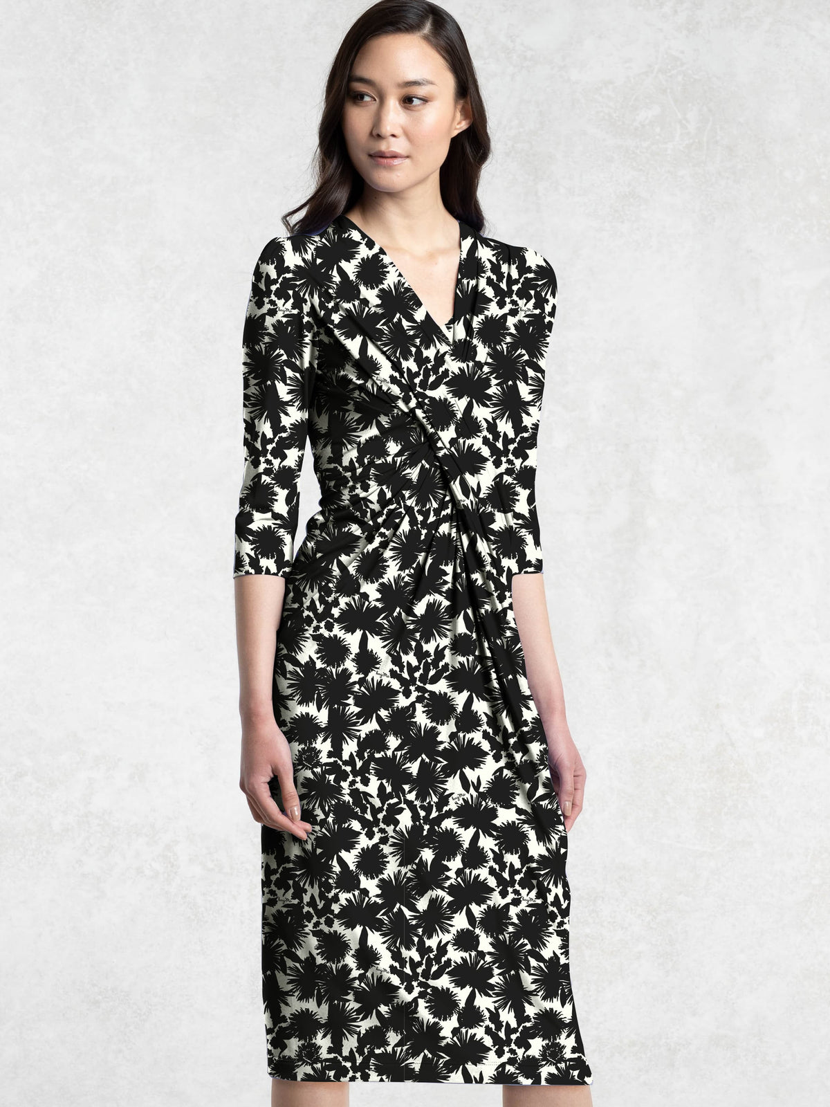 Reproduction: Silk-Like Mono Margaret Venus Dress